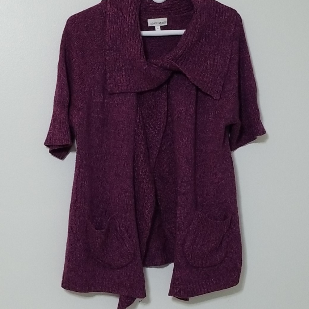 Fashion bug XL short sleeve Cardigan